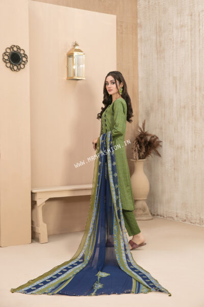 Ilya Amna Sohail Lawn By Tawakkal 2023 | D-8534 - Image 2