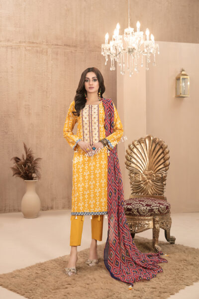 Ilya Amna Sohail Lawn By Tawakkal 2023 | D-8538