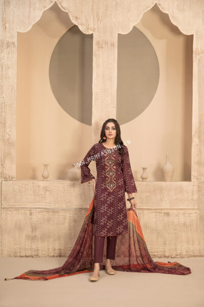 Ilya Amna Sohail Lawn By Tawakkal 2023 | D-8539