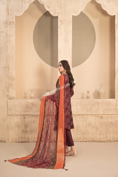 Ilya Amna Sohail Lawn By Tawakkal 2023 | D-8539 - Image 2