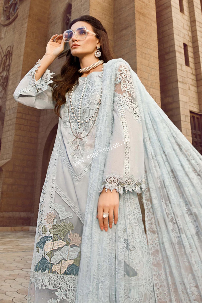 Maria B Lawn 2023 | D-7A | Mrm Fashion