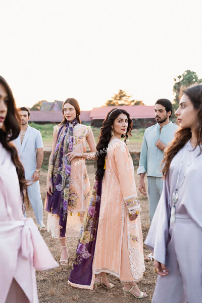 Mushq Lawana Luxury Lawn 2023 | MSL-23-16 - Image 2