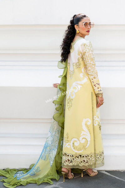 Mushq Lawana Luxury Lawn 2023 | MSL-23-6 - Image 2