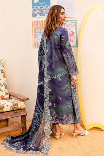 Nureh Gardenia Embroidered Lawn ' 25 | NSG - 186 - Image 2