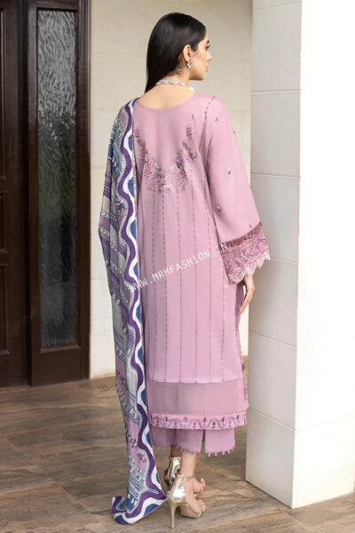 Ramsha Andaaz Luxury Lawn Vol-4 2023 | Z-402 - Image 2