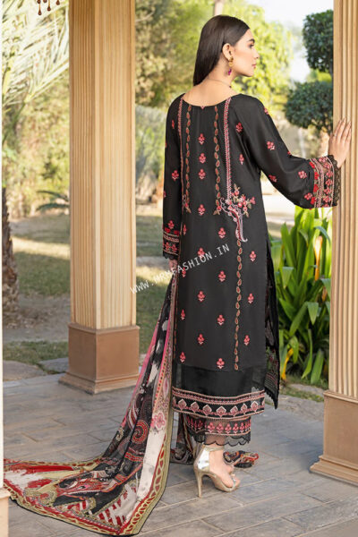 Ramsha Andaaz Luxury Lawn Vol-4 2023 | Z-403 - Image 2