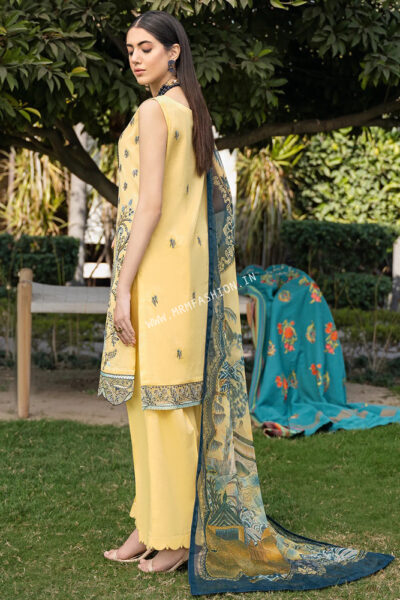 Ramsha Andaaz Luxury Lawn Vol-4 2023 | Z-404 - Image 5