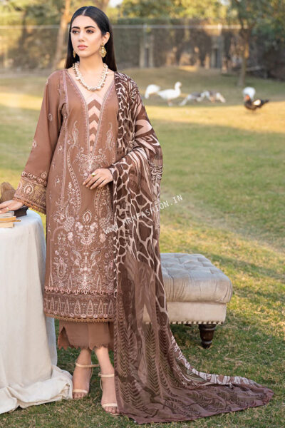 Ramsha Andaaz Luxury Lawn Vol-4 2023 | Z-406