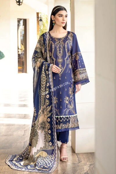 Ramsha Andaaz Luxury Lawn Vol-4 2023 | Z-409