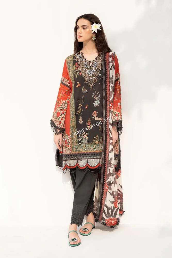 Sana Safinaz Muzlin Summer Lawn 2023 | 12A | Mrm Fashion