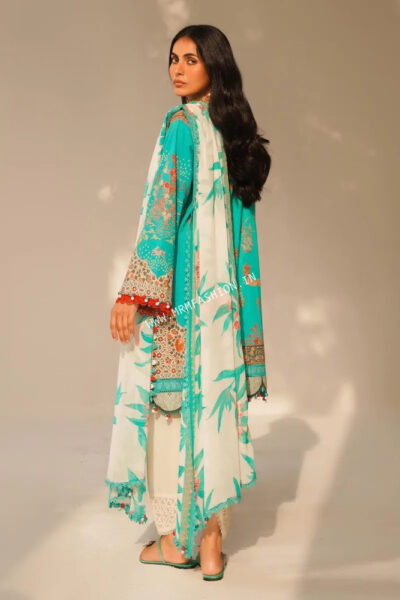 Sana Safinaz Muzlin Summer Lawn 2023 | 12B - Image 2