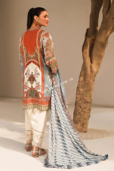 Sana Safinaz Muzlin Summer Lawn 2023 | 22B - Image 2