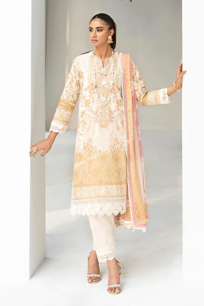 Sana Safinaz Muzlin Summer Lawn 2023 | 7B | Mrm Fashion