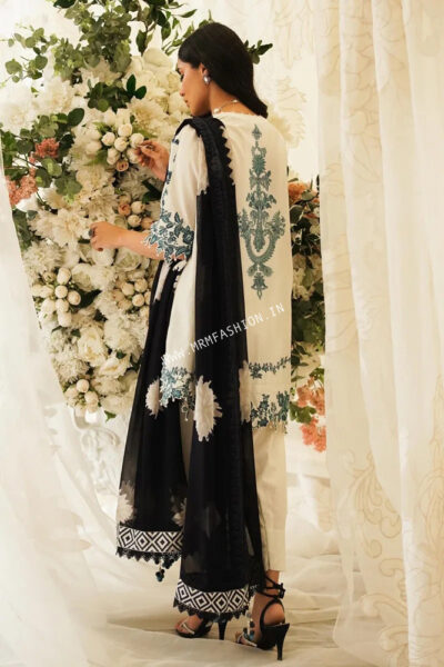 Sana Safinaz Muzlin Summer Lawn 2023 | 8A - Image 2