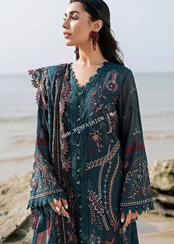 Tere Sang By Nureh Swiss Lawn 2023 - Original