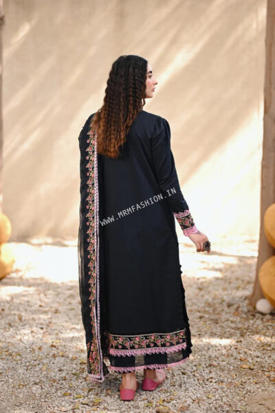 Aabyaan Chikankari Eid Collection 2023 | AE-7 - Image 2