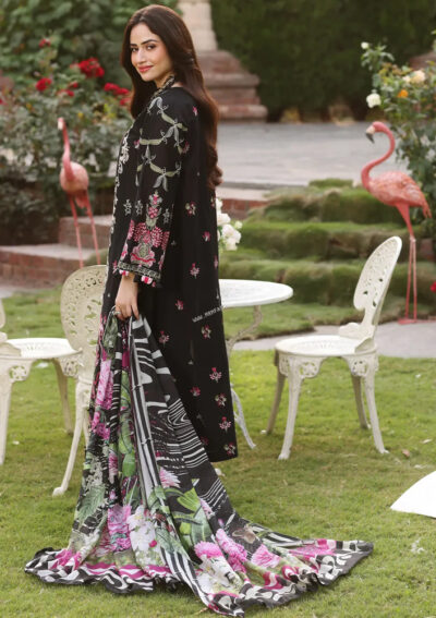 Elaf Festive Chikankari Vol II 2023 | ECF-8 Shadow - Image 2