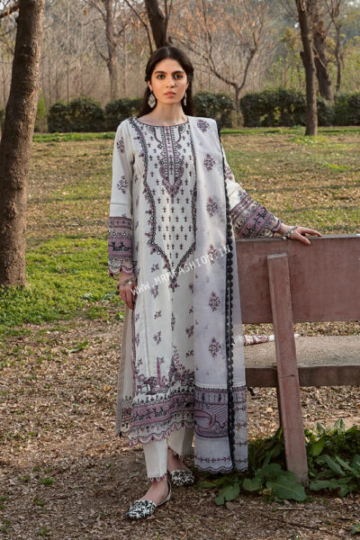 Qalamkar Qline Lawn 2023 | AK-1