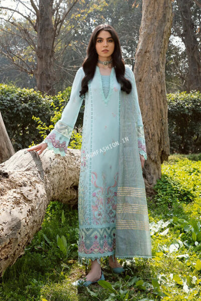 Qalamkar Qline Lawn 2023 | AK-6