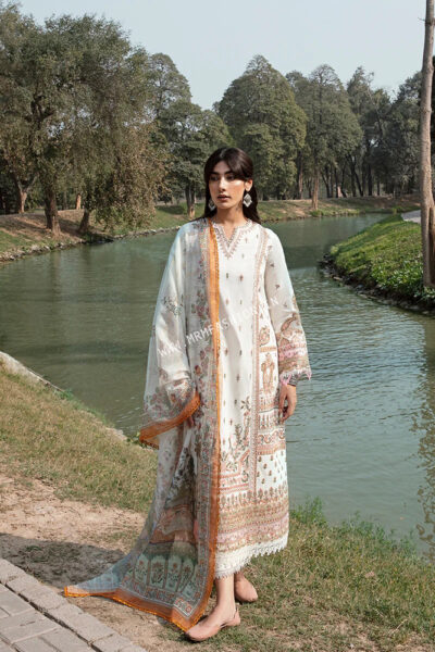 Qalamkar Qline Lawn 2023 | AK-7