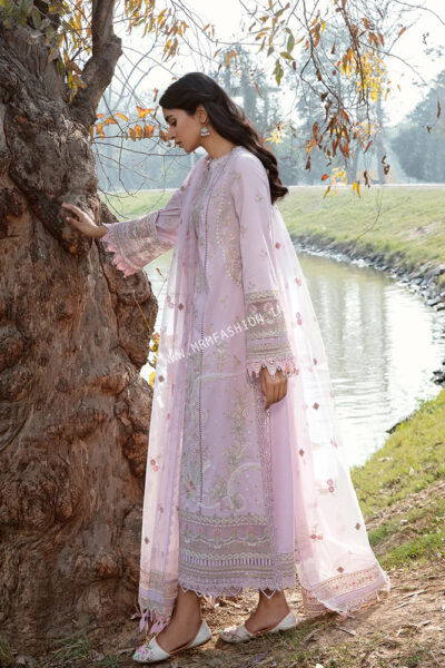 Qalamkar Qline Lawn 2023 | AK-8 - Image 2
