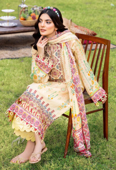 SummerKari Lawn By Adan's Libas 2023 | Fountain - Image 2