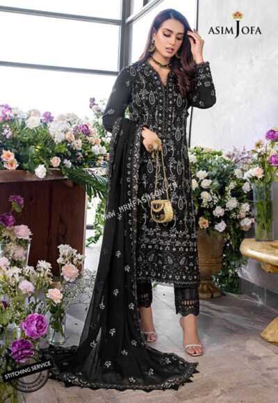 Asim Jofa Chikankari Collection | AJCK-08 - Image 2