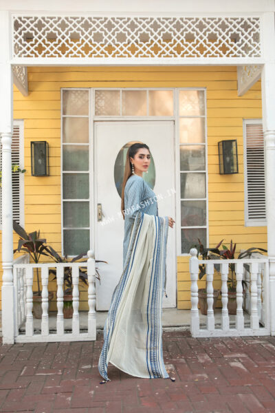 Tehzeeb Lawn By Tawakkal 2023 | D-8752 - Image 2
