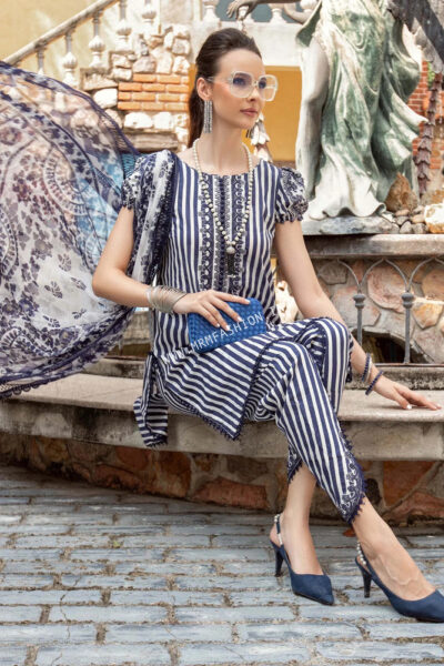 Maria B M.Prints Lawn Eid 2023 | MPT-10A - Image 2
