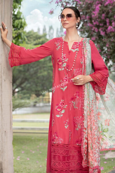 Maria B M.Prints Lawn Eid 2023 | MPT-2A - Image 2