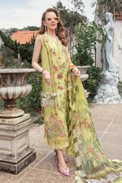 Maria B M.Prints Lawn Eid 2023 | MPT-6A - Image 2