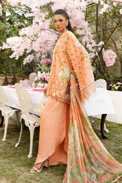 Maria B M.Prints Lawn Eid 2025 | MPT - 2602A - Image 2