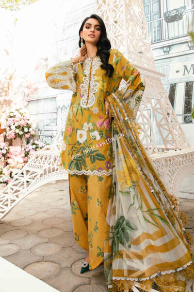 Maria B M.Prints Lawn Eid 2025 | MPT - 2604B - Image 2