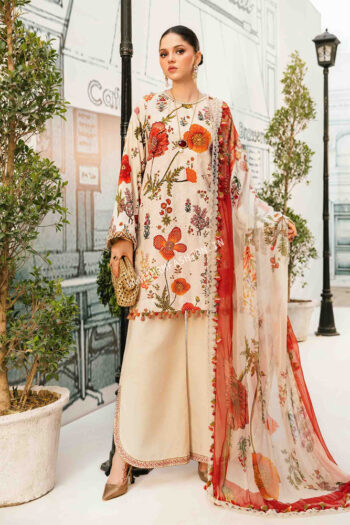 Maria B M.Prints Lawn Eid 2025 | MPT - 2607A