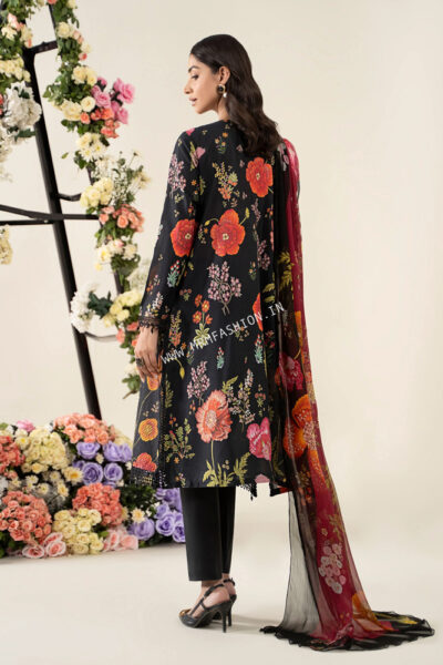 Maria B M.Prints Lawn Eid 2025 | MPT - 2607B - Image 2