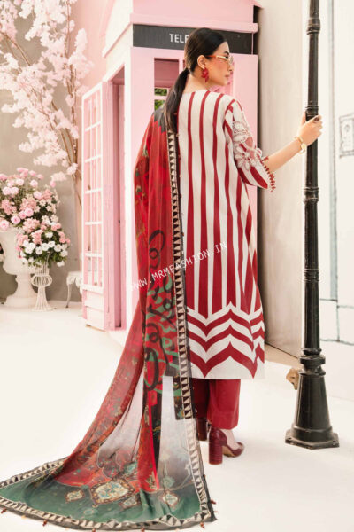 Maria B M.Prints Lawn Eid 2025 | MPT - 2609A - Image 2