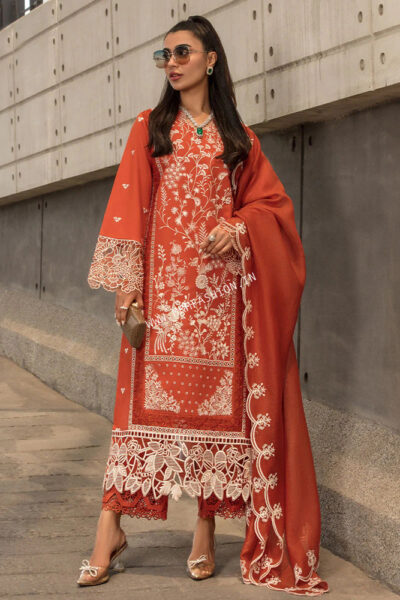 Rang Rasiya Carnation Festive Eid Lawn 2023 | Nora