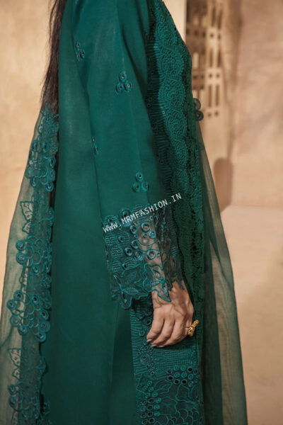 Rang Rasiya Premium Eid Lawn 2023 | EMERALD - Image 2
