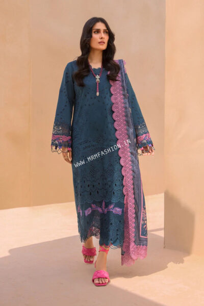 Rang Rasiya Premium Eid Lawn 2023 | OCEAN - Image 2