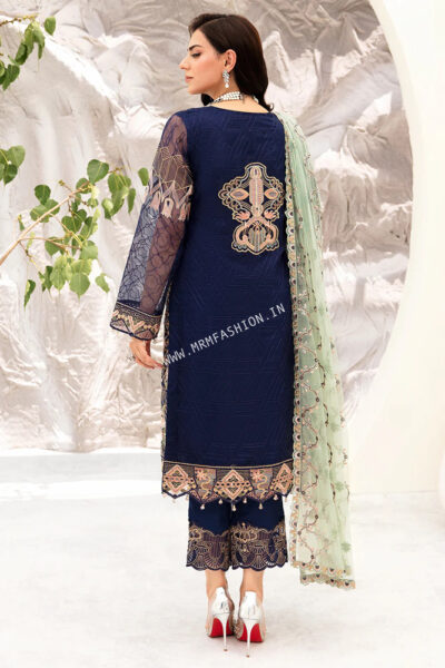 Ramsha Minhal Organza Volume 9 | M-902 - Image 2