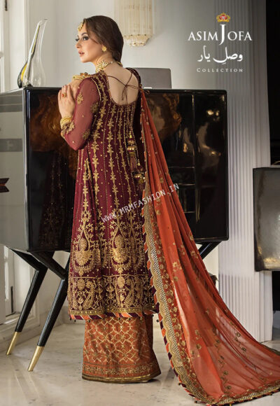 Vase-E-Yaar By Asim Jofa ' 23 | AJVY-02 - Image 2