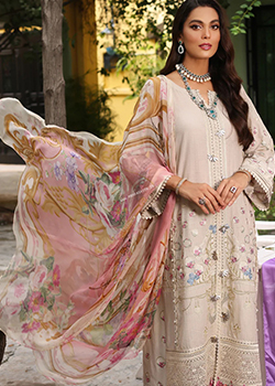 Elaf Luxe Embroidered Lawn 2023 - Original