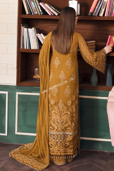 La Florencia Chiffon Semi Stitch By Flossie | D-01 - Image 2