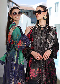 Charizma Naranji Emb Lawn Vol 1 2024 - Original