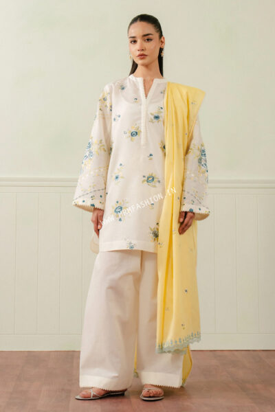 Coco Embroidered Lawn By Zara Shahjahan ' 25 | D - 10B