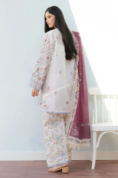 Coco Embroidered Lawn By Zara Shahjahan ' 25 | D - 02B - Image 2