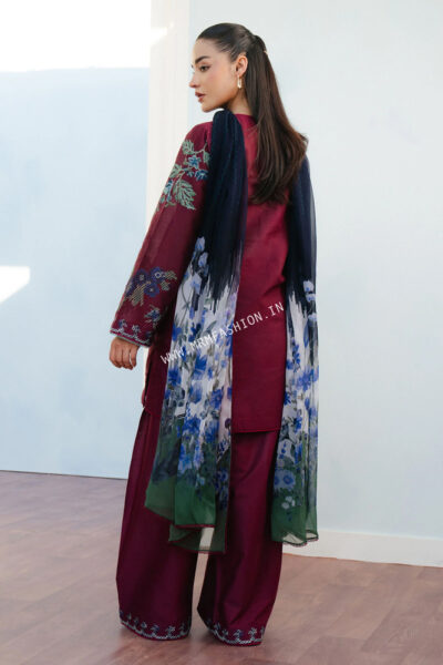 Coco Embroidered Lawn By Zara Shahjahan ' 25 | D - 04B - Image 2