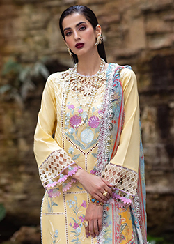 Dahlia Embroidered Lawn By Roheenaz 2024 - Original
