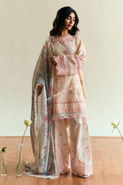 Coco Lawn Eid Edit By Zara Shahjahan 2025 | D-07