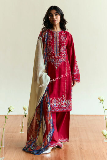 Coco Lawn Eid Edit By Zara Shahjahan 2025 | D-08